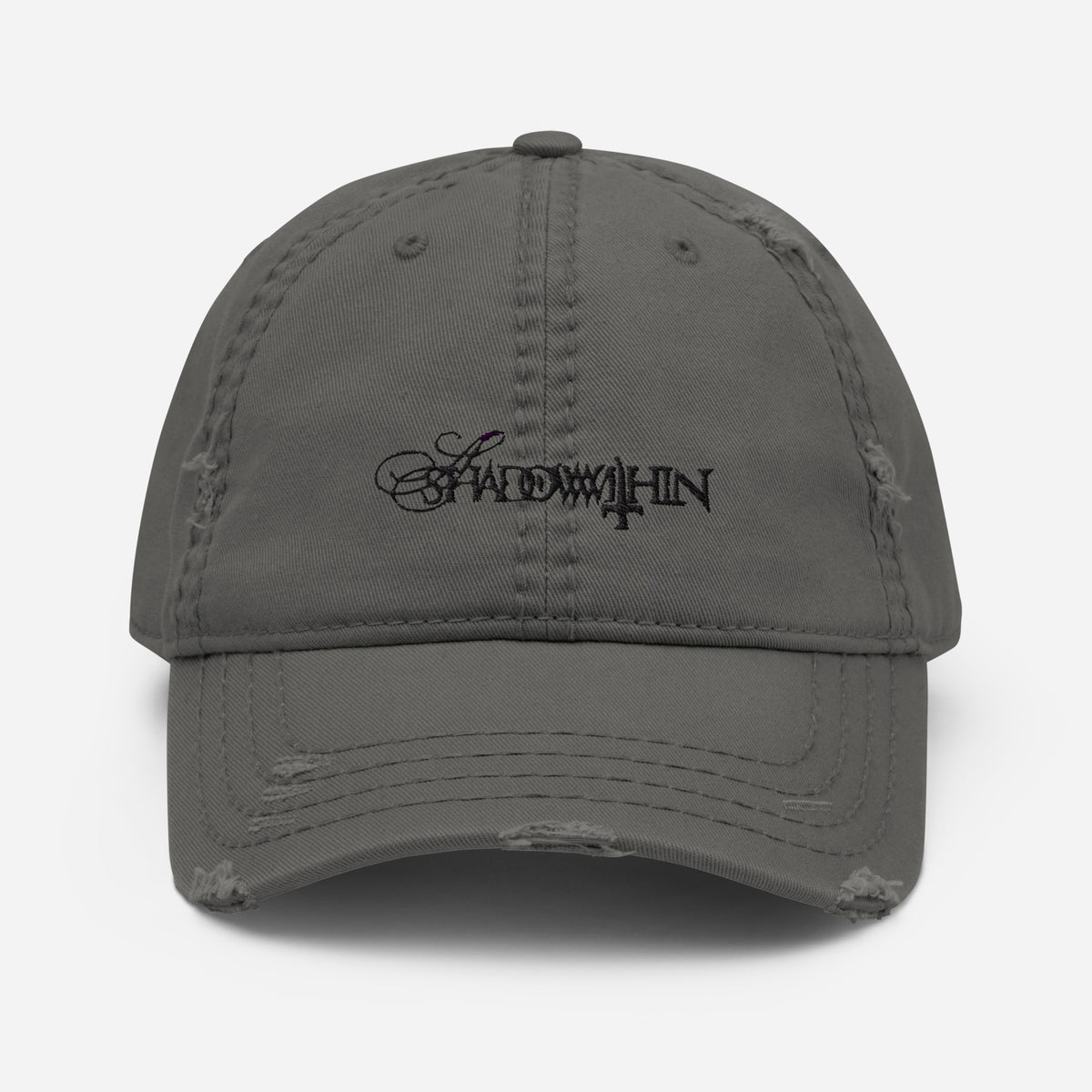 Distressed Logo Hat – ashadowwithin